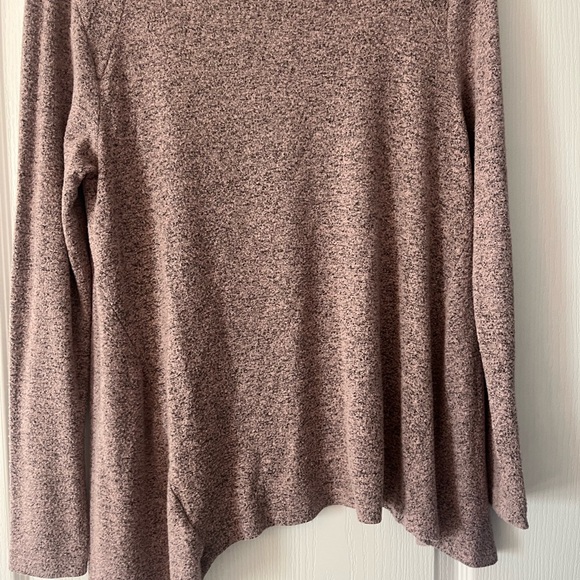 ZSupply purple marbled cowlneck knot top XS - Picture 8 of 8